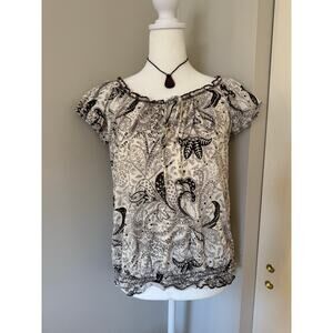 Vintage Agenda 90s Y2K Short Sleeve Top